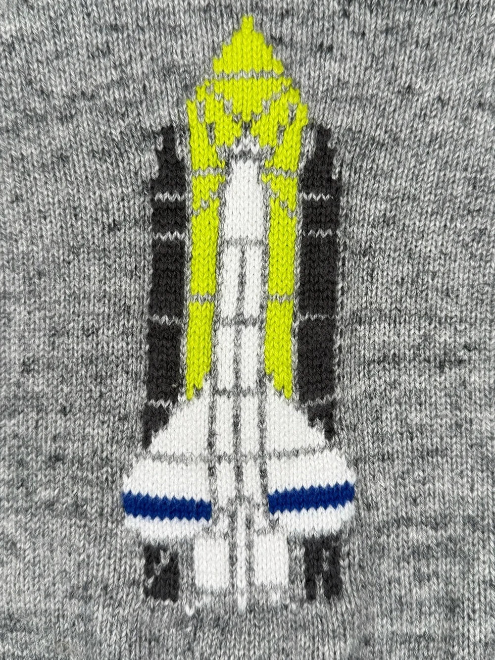 GYMBOREE Boys Space Shuttle Rocket Sweater 6-12 Months 2016 NASA Space Astronaut